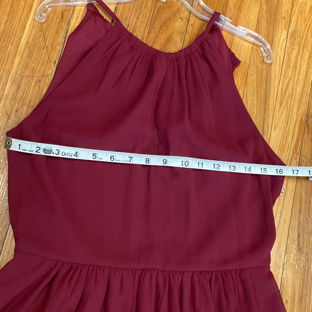 Babyonline | Halter Neck Key Hole Maxi Dress - Picture 9 of 11
